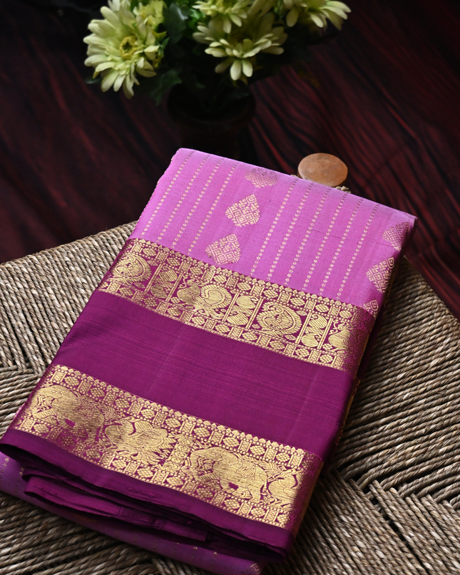 Kanchipuram Silk Saree-VSKP37