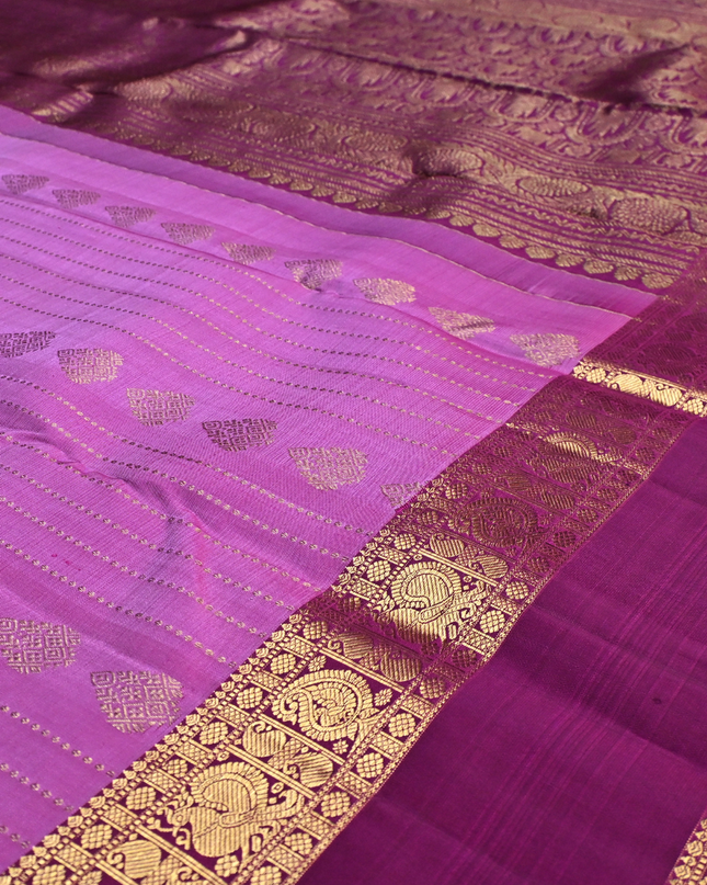 Kanchipuram Silk Saree-VSKP37