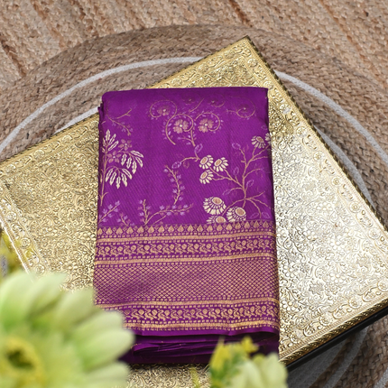 Kanchipuram Silk Saree-VSKP75