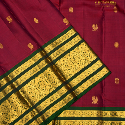 Pure Kanchipuram Silk-VSKP345