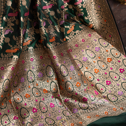 Pure Banaras katan silk-VSPBS27