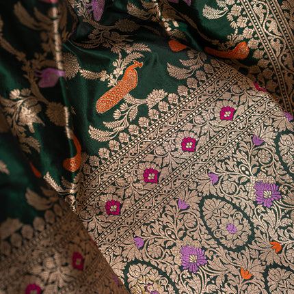 Pure Banaras katan silk-VSPBS27
