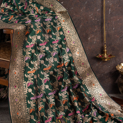 Pure Banaras katan silk-VSPBS27
