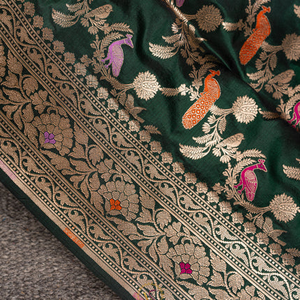 Pure Banaras katan silk-VSPBS27