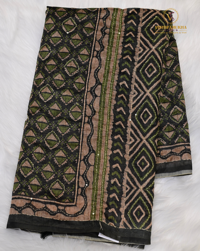 Chanderi Saree-VSC50C