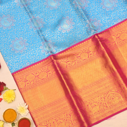 Kanchipuram Silk Saree-VSKP144