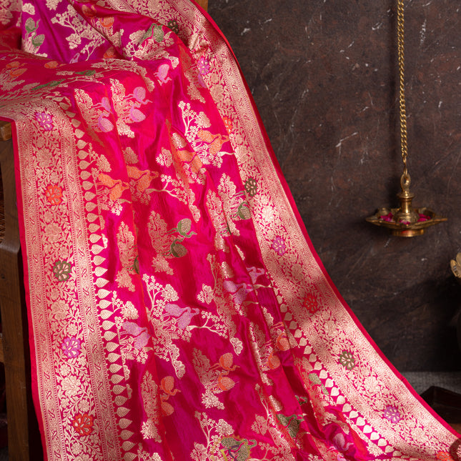 Pure Banaras katan silk-VSPBS26