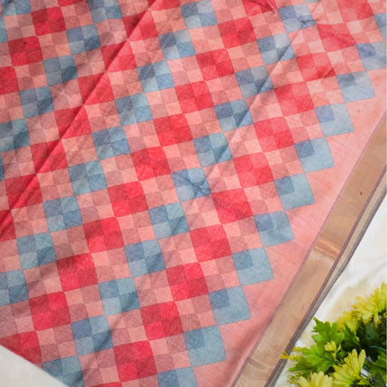 Maheswari Silk Sarees-VSMSS03 Pink