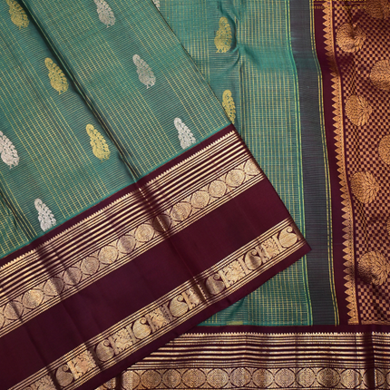 Pure Kanchipuram Silk-VSKP459
