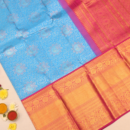 Kanchipuram Silk Saree-VSKP144