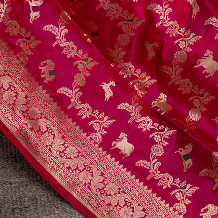 Pure Banaras katan silk-VSPBS28