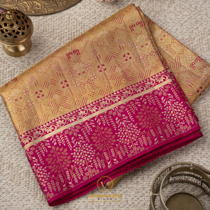 Kanchipuram Silk Saree-VSKP112