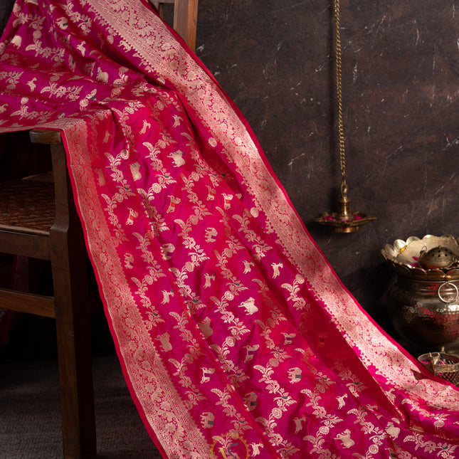 Pure Banaras katan silk-VSPBS28