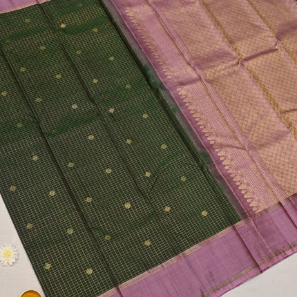 Kanchipuram Silk Saree-VSKP100