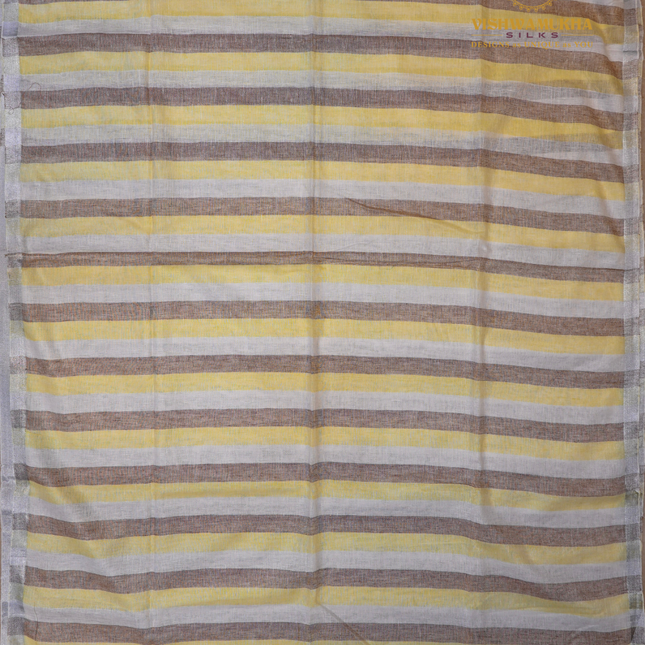 Cotton Linen-VSL21C Yellow-Brown