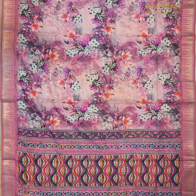 Silk Kota Sarees-VSSK1C pink
