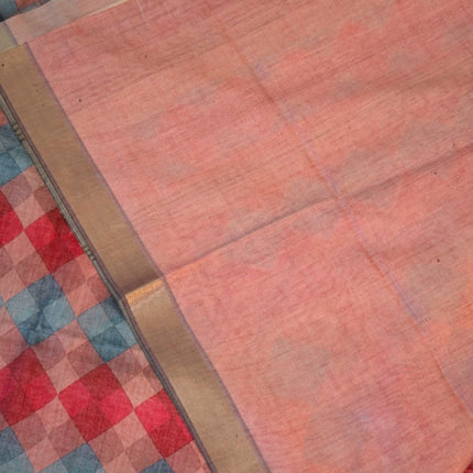 Maheswari Silk Sarees-VSMSS03 Pink