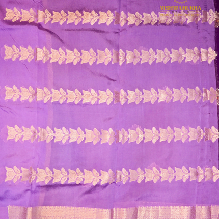 Chanderi Sarees-VSC35 (C) Indigo