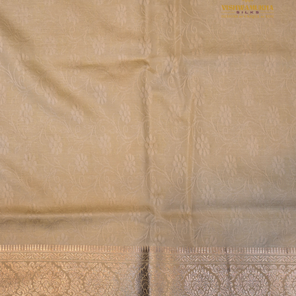 Semi Soft Pattu-VSSP53D Orange
