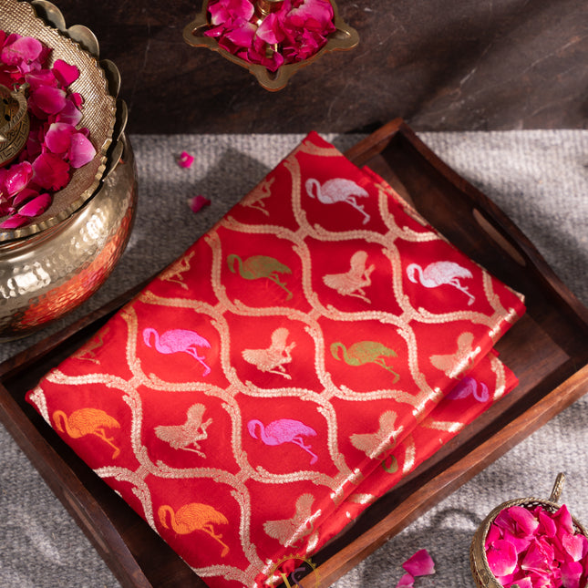 Pure Banaras katan silk-VSPBS29