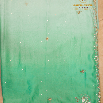 Satin Crepe-VSCRP02 Sea Blue
