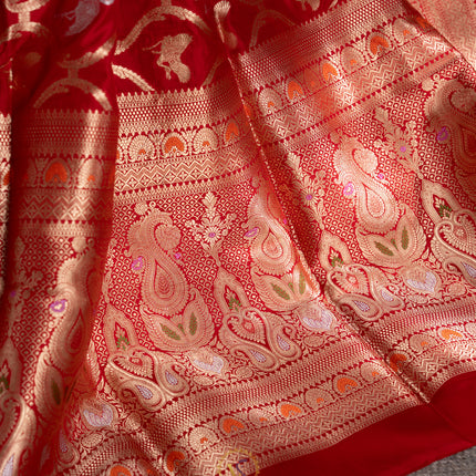 Pure Banaras katan silk-VSPBS29