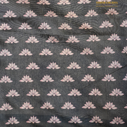 Chanderi Sarees-VSC36B Gray