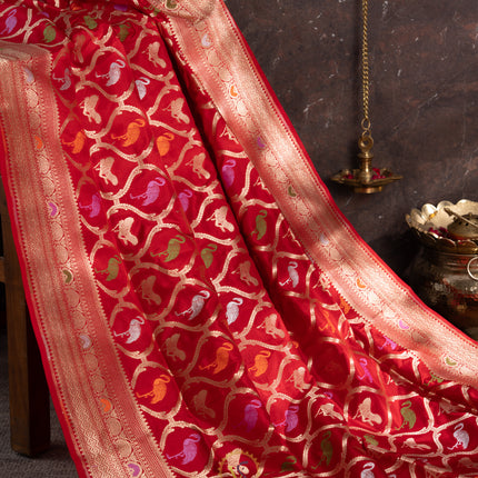 Pure Banaras katan silk-VSPBS29