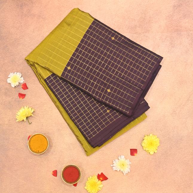 Kanchipuram Silk Saree-VSKP139