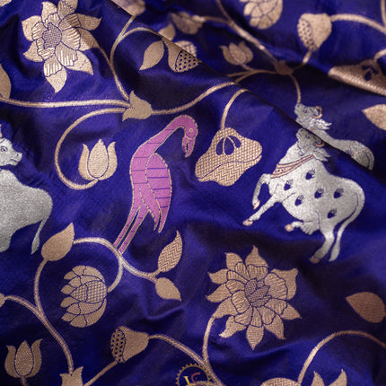 Pure Banaras katan silk-VSPBS30