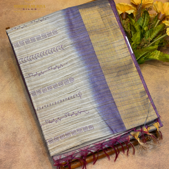Bhagalpur Cotton-VSBGC2D Purple