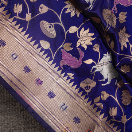 Pure Banaras katan silk-VSPBS30