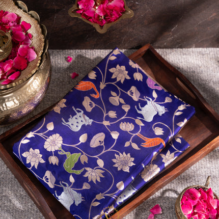 Pure Banaras katan silk-VSPBS30