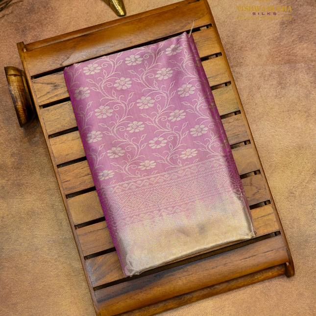 Semi Soft Pattu-VSSP53B Lilac
