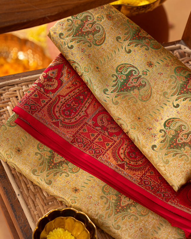 Kanchipuram Silk Saree-VSKP45