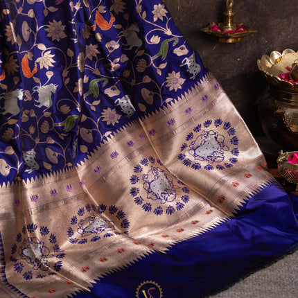 Pure Banaras katan silk-VSPBS30