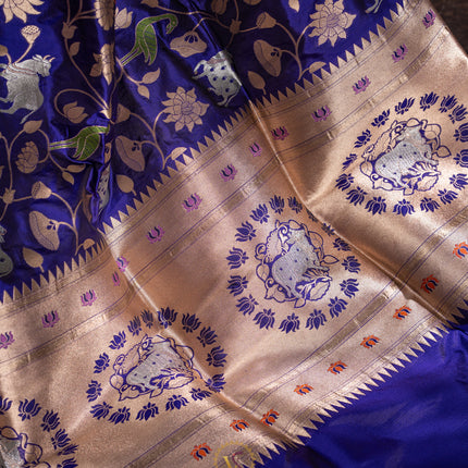 Pure Banaras katan silk-VSPBS30