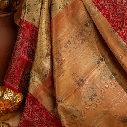 Kanchipuram Silk Saree-VSKP45