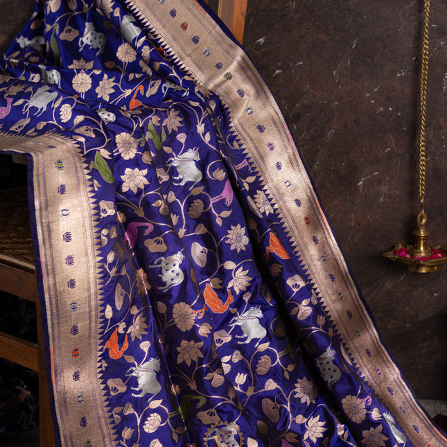 Pure Banaras katan silk-VSPBS30
