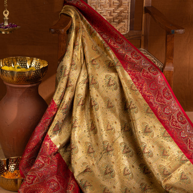 Kanchipuram Silk Saree-VSKP45