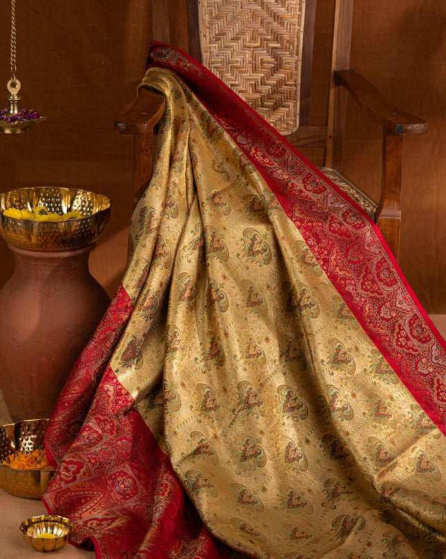 Kanchipuram Silk Saree-VSKP45