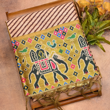 Chapa Tussar-VSST10A Mehandi Green