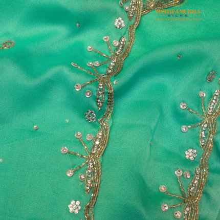 Satin Crepe-VSCRP02 Sea Blue