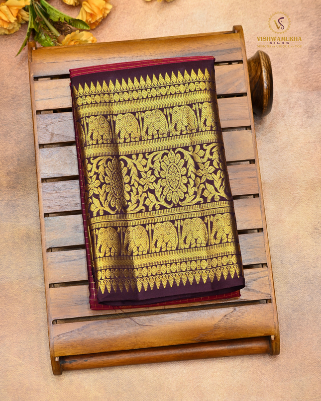 Pure Kanchipuram Silk-VSKP466