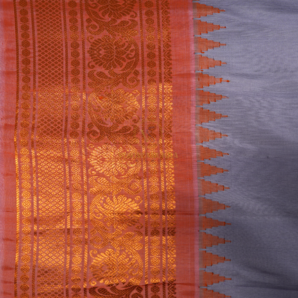 Grey Gadwal Pattu Sarees