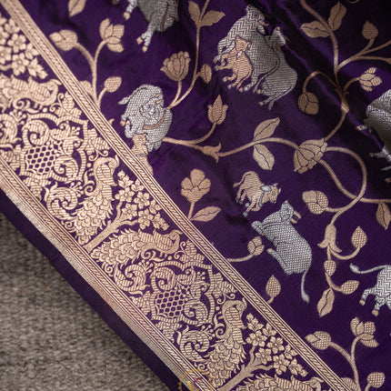 Pure Banaras katan silk-VSPBS31
