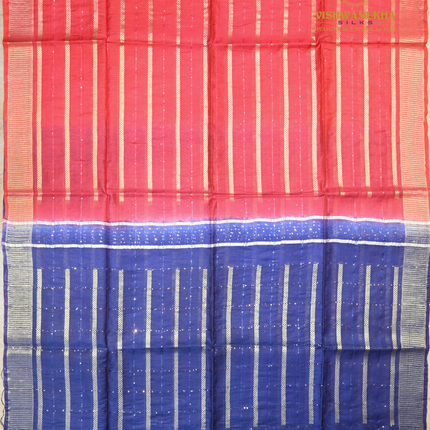Chanderi Saree-VSC17 Red