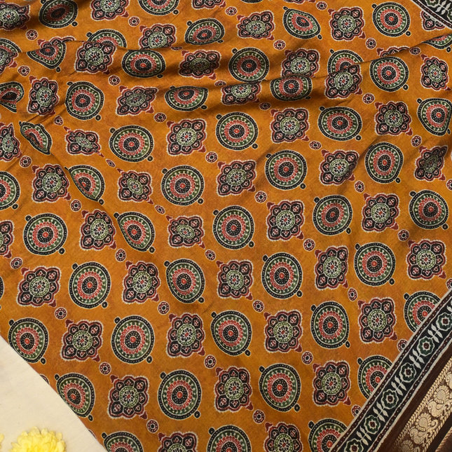 Ajrak Sarees-VSAJ4