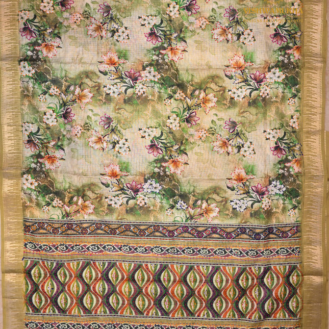 Silk Kota Sarees-VSSK1 Green