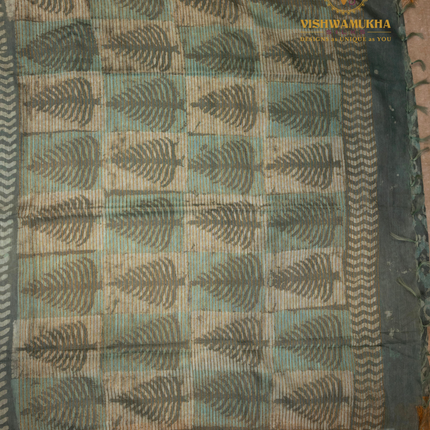 Chanderi Saree-VSC4 Green